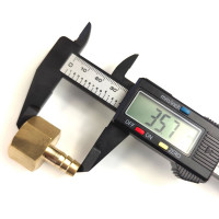 Штуцер Профитт латунный пневмо 1/2" ВР х 8 мм 9276539