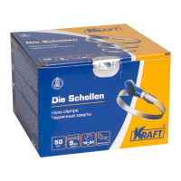 Хомут с ключом KRAFT 12-22 мм, уп. 50 шт. KT 880502