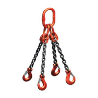 Цепной четырехветвевой строп OCALIFT 4СЦ 2,36 т 1,5 м, т8, с укоротителями цепь глазированная 8кл G80 4sc2360t15h