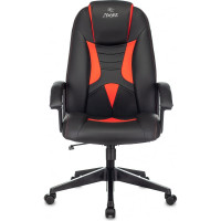 Игровое компьютерное кресло ZOMBIE 8 черный/красный искусственная кожа ZOMBIE 8 RED