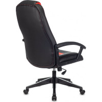 Игровое компьютерное кресло ZOMBIE 8 черный/красный искусственная кожа ZOMBIE 8 RED