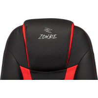 Игровое компьютерное кресло ZOMBIE 8 черный/красный искусственная кожа ZOMBIE 8 RED