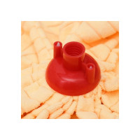 Насадка для швабры Доляна Юбочка цельная микрофибра, 150 грамм, цвет микс 1382136