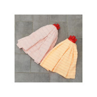 Насадка для швабры Доляна Юбочка цельная микрофибра, 150 грамм, цвет микс 1382136