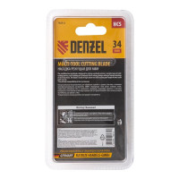 Насадка режущая пазовая прямая HCS по дереву 34х1.4 мм мелкий зуб для МФИ Denzel 782312