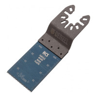 Насадка режущая пазовая прямая HCS по дереву 34х1.4 мм мелкий зуб для МФИ Denzel 782312