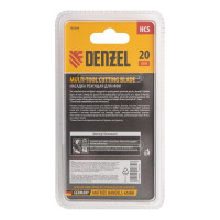 Насадка режущая пазовая прямая HCS по дереву 20х1.4 мм мелкий зуб для МФИ Denzel 782309