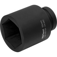 Головка ударная шестигранная удлиненная (55 мм; 1"DR) AV Steel AV-740155