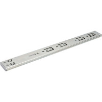 Шариковые направляющие полного выдвижения с доводчиком MF ширина 45 мм, длина 450 мм 13004v