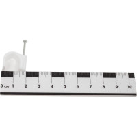 Круглая скоба ЭРА 12 мм, пластиковая Б0038896