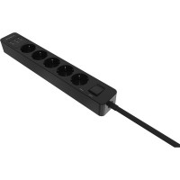 Удлинитель с USB зарядкой HARPER UCH-560 Black H00003013
