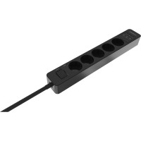Удлинитель с USB зарядкой HARPER UCH-560 Black H00003013