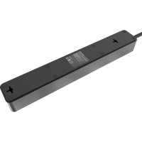 Удлинитель с USB зарядкой HARPER UCH-560 Black H00003013