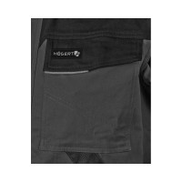 Рабочая куртка HOEGERT TECHNIK EDGAR, серая, размер S HT5K284-1-S