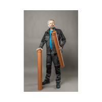 Рабочая куртка HOEGERT TECHNIK EDGAR, серая, размер S HT5K284-1-S