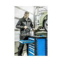 Рабочая куртка HOEGERT TECHNIK EDGAR, серая, размер S HT5K284-1-S