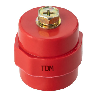 Силовой изолятор с болтом TDM ELECTRIC SM30, Н30хD27хМ6мм SQ0807-0008