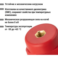 Силовой изолятор с болтом TDM ELECTRIC SM30, Н30хD27хМ6мм SQ0807-0008