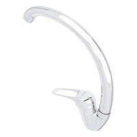 Смеситель для кухни СоюзКран, поворотный излив 25 см, керамический картридж 35 мм, хром, цинк SK01-C103 567-061