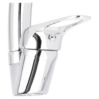 Смеситель для кухни СоюзКран, поворотный излив 25 см, керамический картридж 35 мм, хром, цинк SK01-C103 567-061