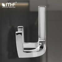 Крючок MF R17, 2-х рожковый, хром 10935v