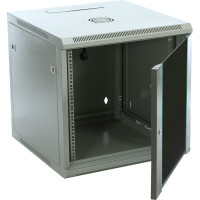 Серверный настенный шкаф W&T 12U 600х600 19 дюймов серый C126060GWTWOF