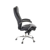 Кресло Everprof Valencia M кожа черный EC-330 Leather Black