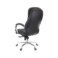 Кресло Everprof Valencia M кожа черный EC-330 Leather Black