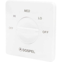 Вентилятор канальный Dospel с регулятором скорости Turbo Silent 150 007-4315