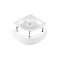 Поддон для душа Melodia della vita Round Plus 90х90х35.5х16 высокий 59440