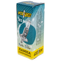 Лампа VOLTON галогенная, H1, 24 В, 70 Вт VLT1304