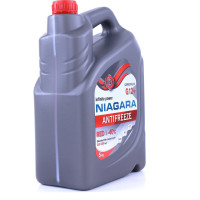 Охлаждающая жидкость NIAGARA Антифриз G12+, карбоксилатный, красный, 5 кг 001001001011