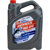Охлаждающая жидкость NIAGARA Антифриз Полярный круг G12 красный 10 кг 002001001012