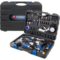Набор пневмоинструментов с аксессуарами Forsage 93 предмета гайковерт-1/2", 650н/м F-RP7857-57 /RP27313, RP27411, RP27(50352)
