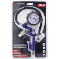 Пистолет для подкачки шин Forsage с аналоговым манометром и шлангом F-STG-27(50356)