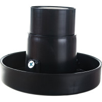 Основание для садово-парковых светильников Uniel BLACK UFP-A02BE 8103