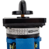 Кулачковый переключатель TDM ELECTRIC КПУ11-63/136 (0-1-2-3 3р) SQ0715-0090