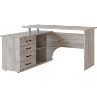 Компьютерный стол СОКОЛ левый дуб юкон КСТ-109Л 00-00009492