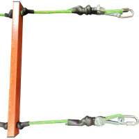 Подвесная диэлектрическая монтажная лестница Диэлектрик ЛСПД-М гибкая, 5 м Д471611