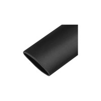 Термоусадочная клеевая трубка КВТ ТТК 3:1 25/8 черная  упак 10 шт 85085