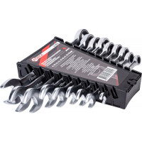 Набор комбинированных трещоточных ключей Forcekraft 9пр. FK-51092(50626)