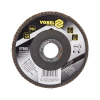 Диск лепестковый (125х22 мм; Р60) VOREL 7985