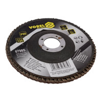 Диск лепестковый (125х22 мм; Р60) VOREL 7985