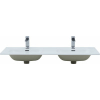 Раковина-столешница Aquanet Flat 120 двойная 00254367