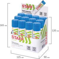 Клей-карандаш STAFF EVERYDAY 36 г 220376