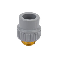 Противопожарная комбинированная муфта ABN с переходом на наружную резьбу 25x3/4" D2ERM02503400