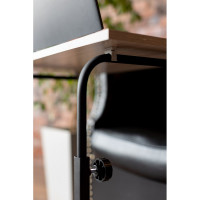 Компьютерный стол Титан Мета СЛКС-4, ясень шимо светлый 4670026243406