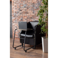 Компьютерный стол Титан Мета СЛКС-6, ясень шимо светлый 4670026243444