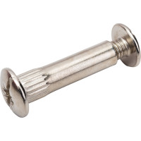 Межсекционная стяжка Локри 8 мм, никель, 10 шт. СТМ 8