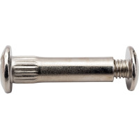 Межсекционная стяжка Локри 8 мм, никель, 10 шт. СТМ 8